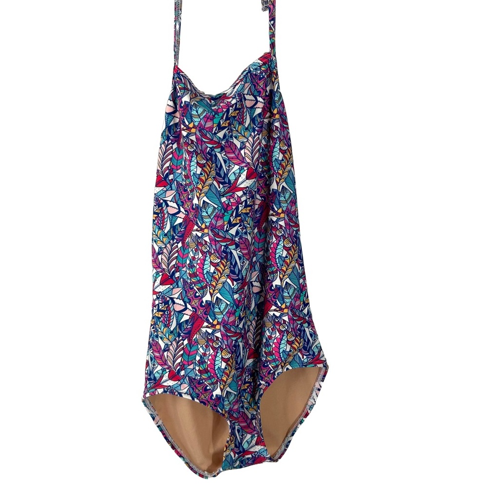 Toobydoo Girls' Multicolored Leaf Print One Piece in‎ Size 9/10
